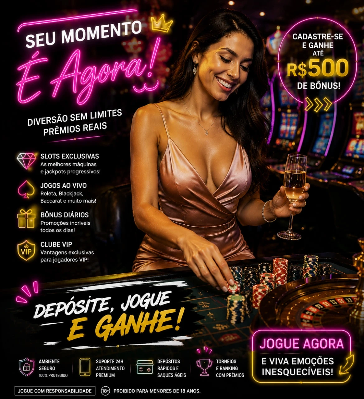 Bônus e prêmios Pomfretpg.com